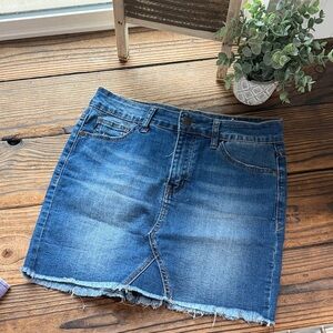 Judy Blue Classic Denim Mini Skirt